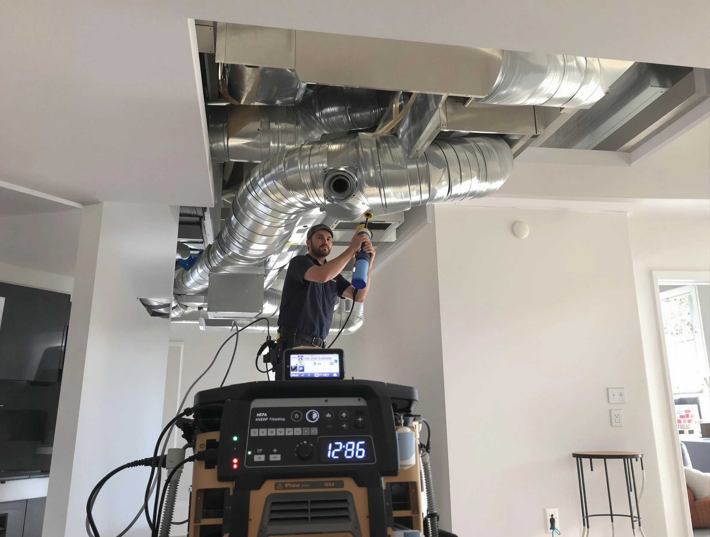 Advanced pure air duct cleaning by Pleasant Hills Air Duct Cleaning in Pleasant Hills
